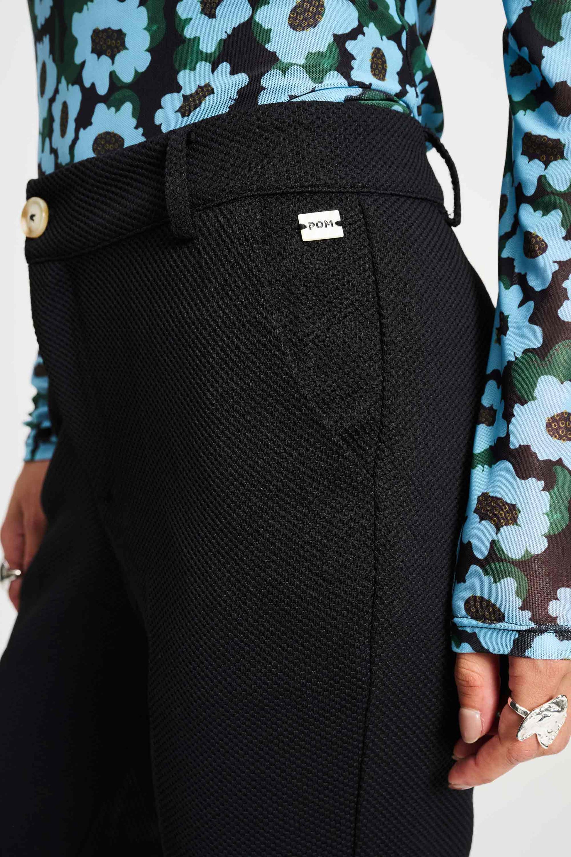 POM Amsterdam Pants PANTALON - Liv Black