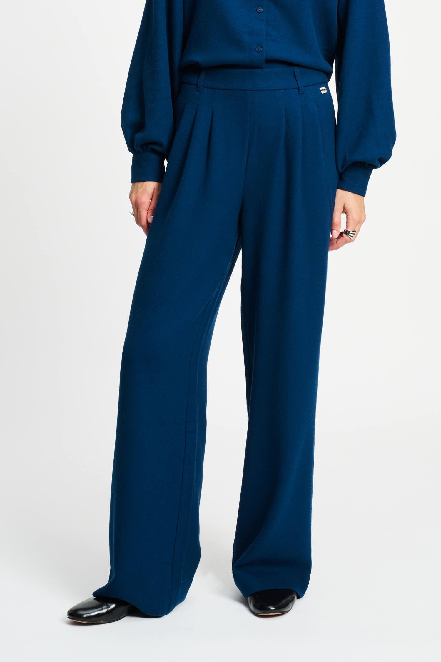 POM Amsterdam Pants PANTALON - Nightfall Blue