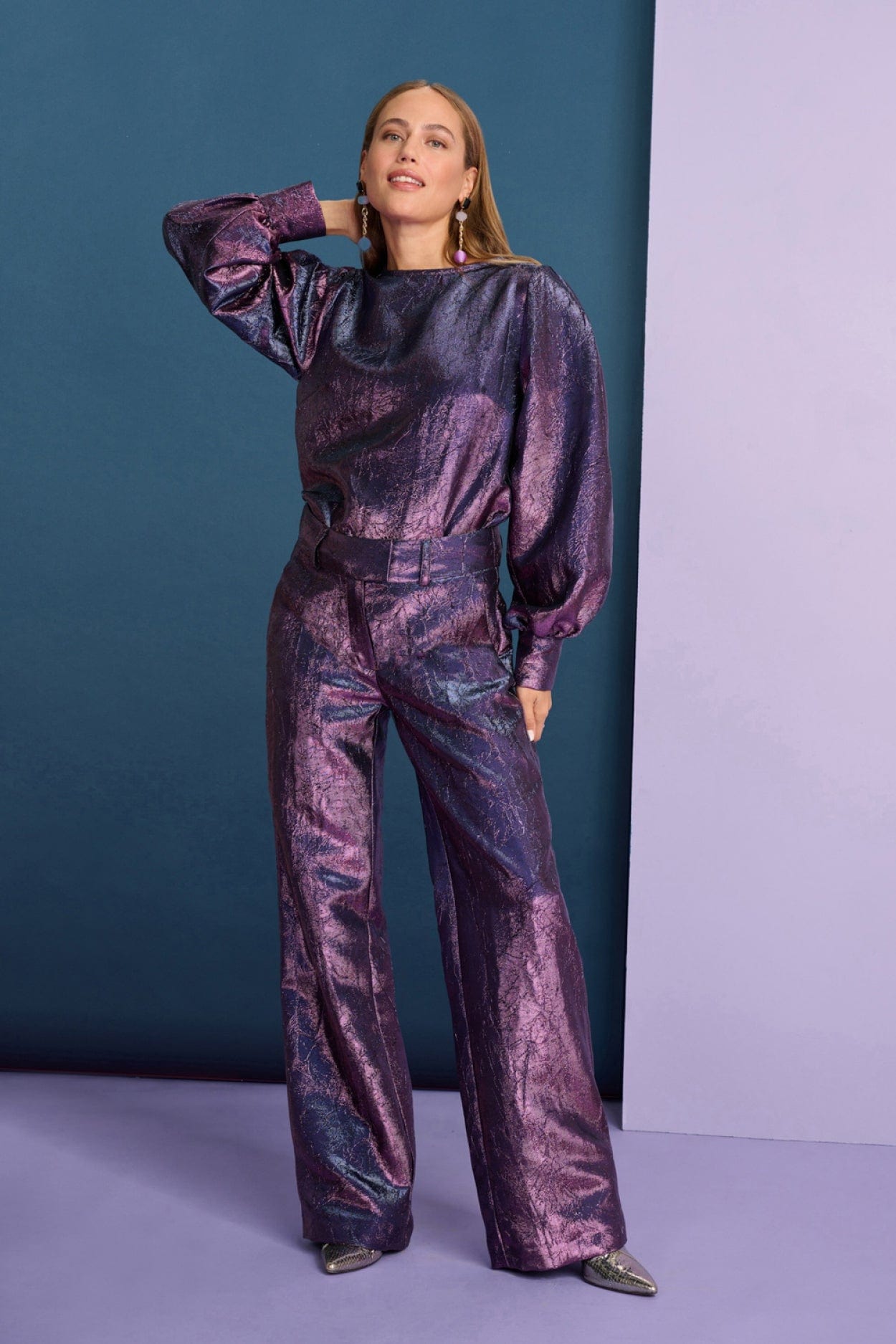POM Amsterdam Pants PANTALON - Stardust Violet