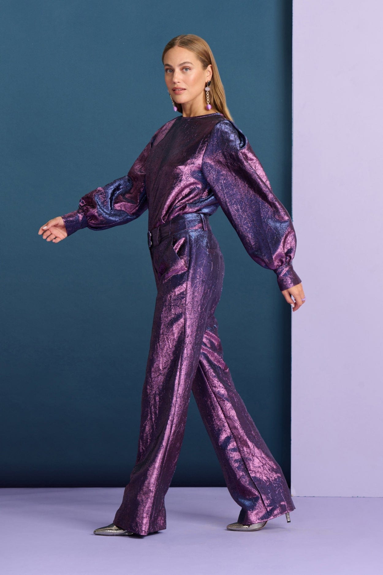 POM Amsterdam Pants PANTALON - Stardust Violet