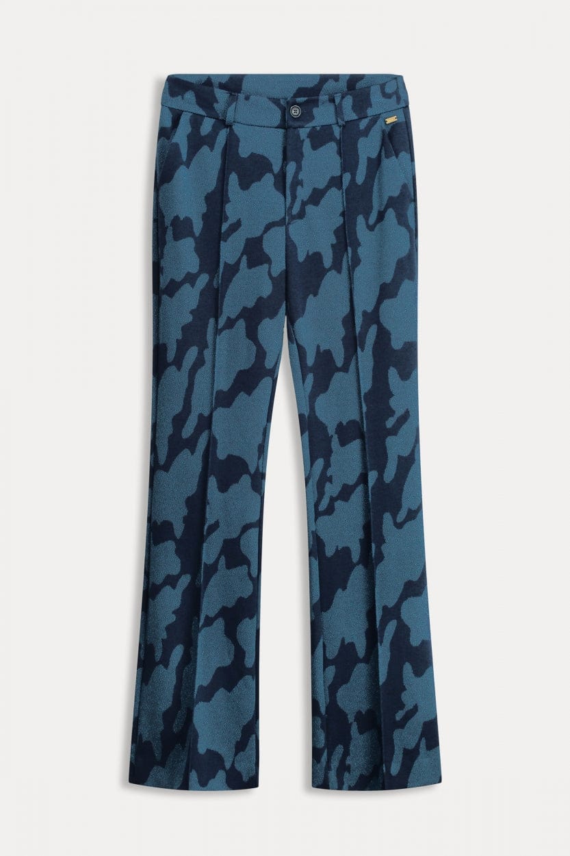 POM Amsterdam Pants PANTALON - Swirl Horizon Blue
