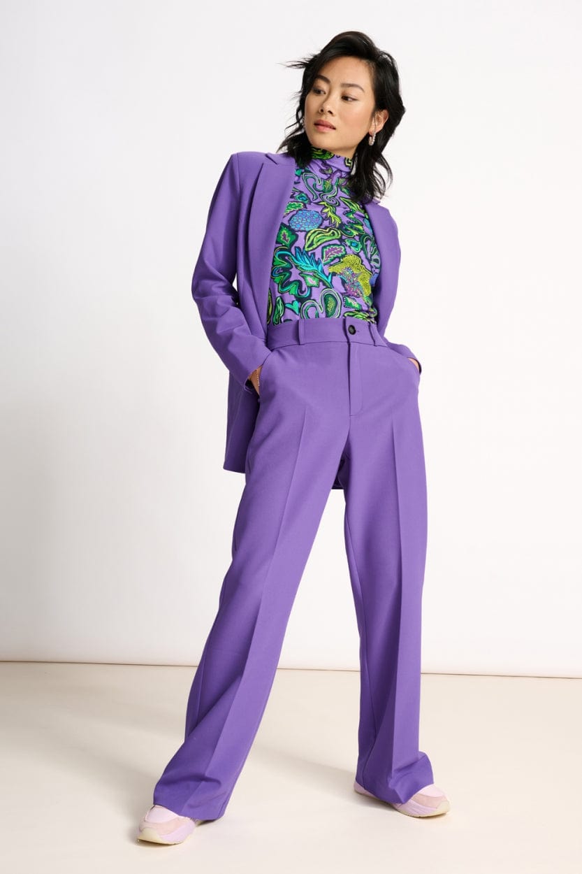 POM Amsterdam Pants Purple / 34 PANTALON - French Violet