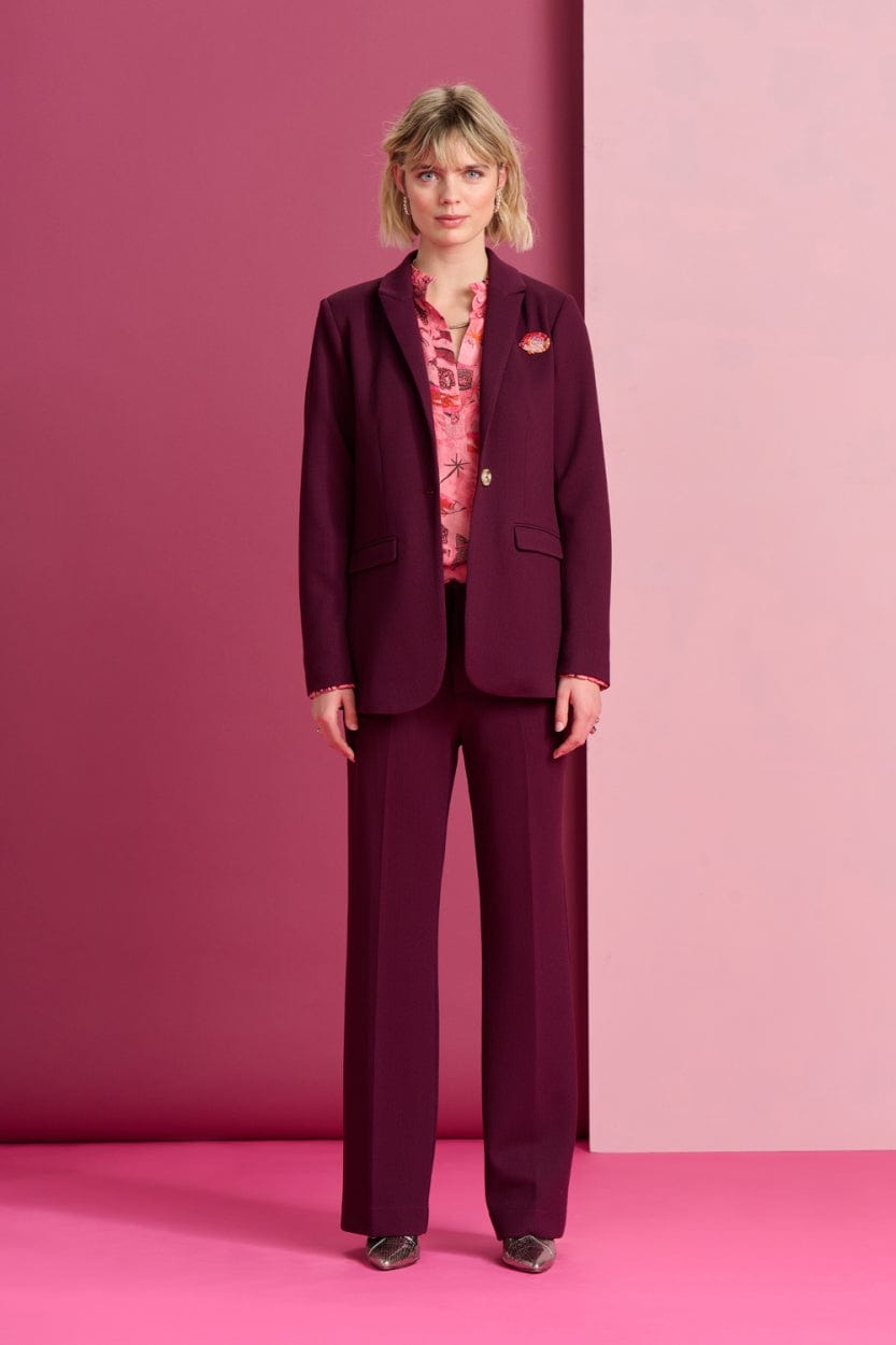 POM Amsterdam Pants Purple / 34 PANTALON - Winterbloom