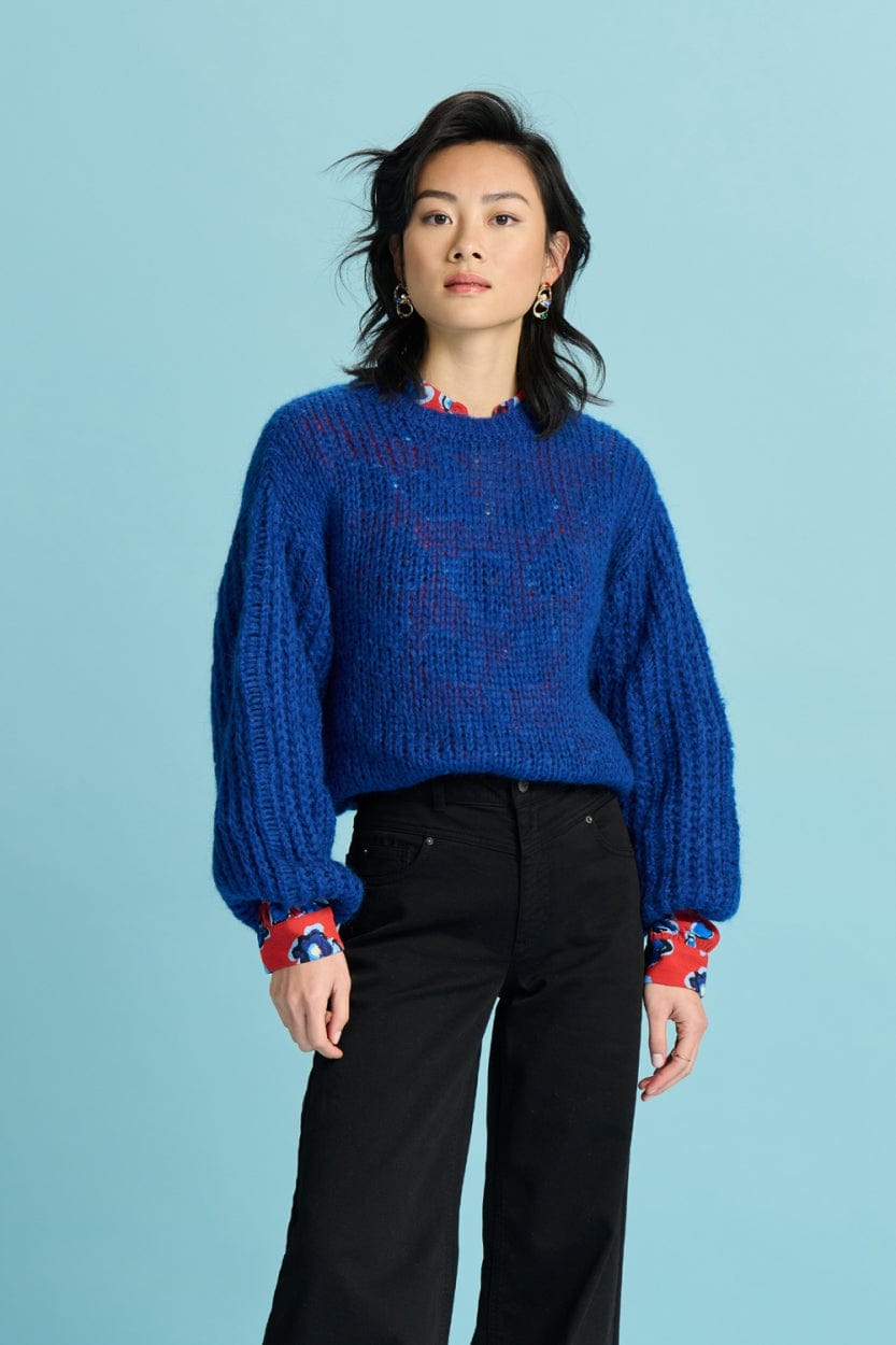 POM Amsterdam Pullovers Blue / 36 PULL - Royal Blue