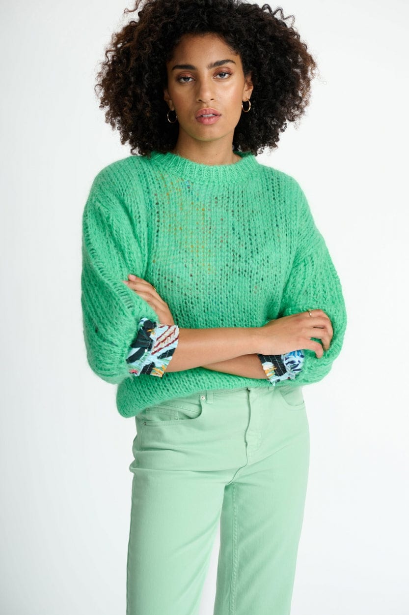 POM Amsterdam Pullovers Green / 34 PULL - Grass Green