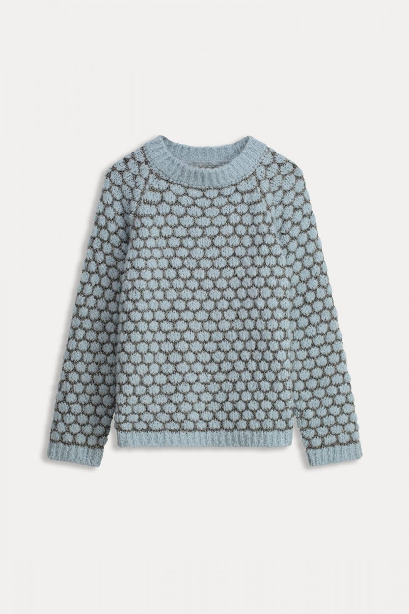 POM Amsterdam Pullovers PULL - Ice Blue