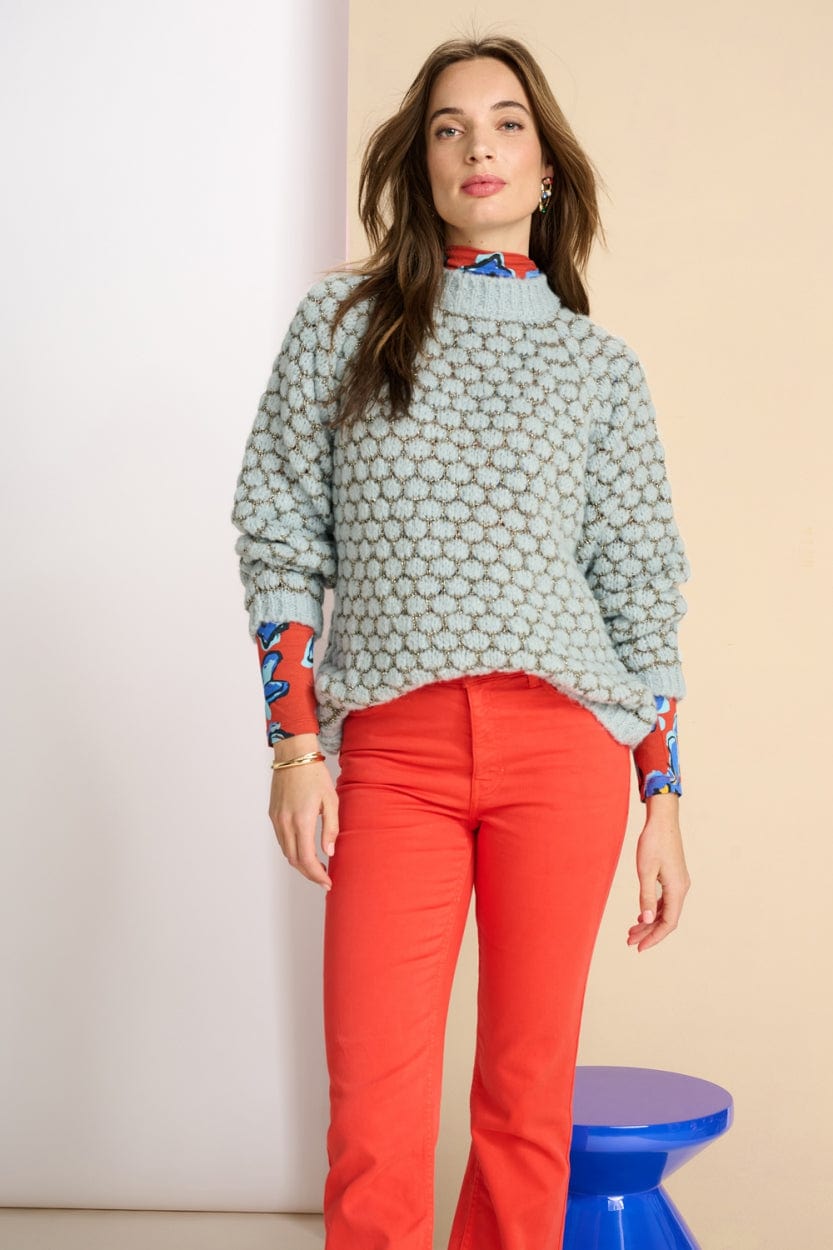 POM Amsterdam Pullovers PULL - Ice Blue