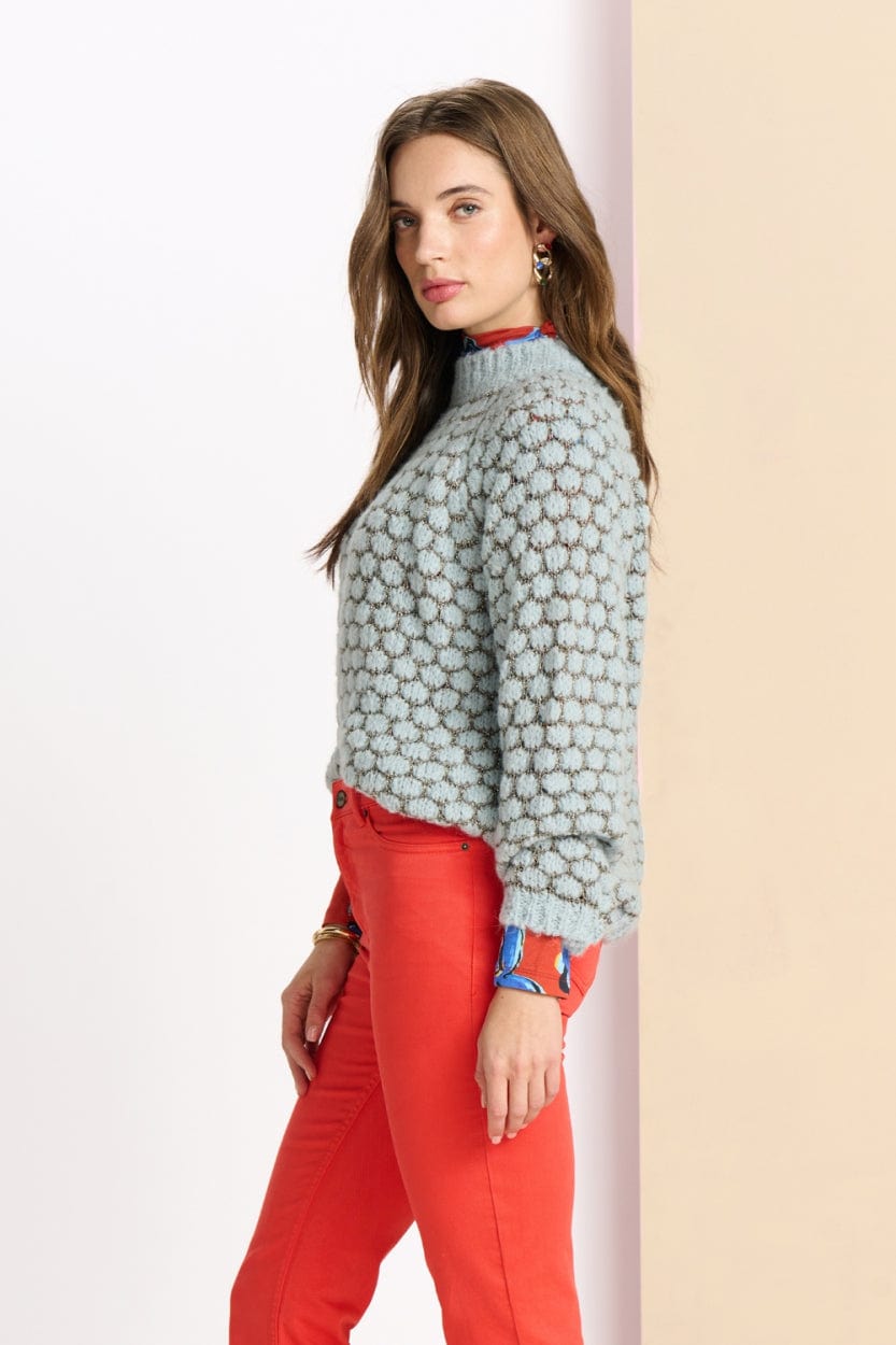 POM Amsterdam Pullovers PULL - Ice Blue