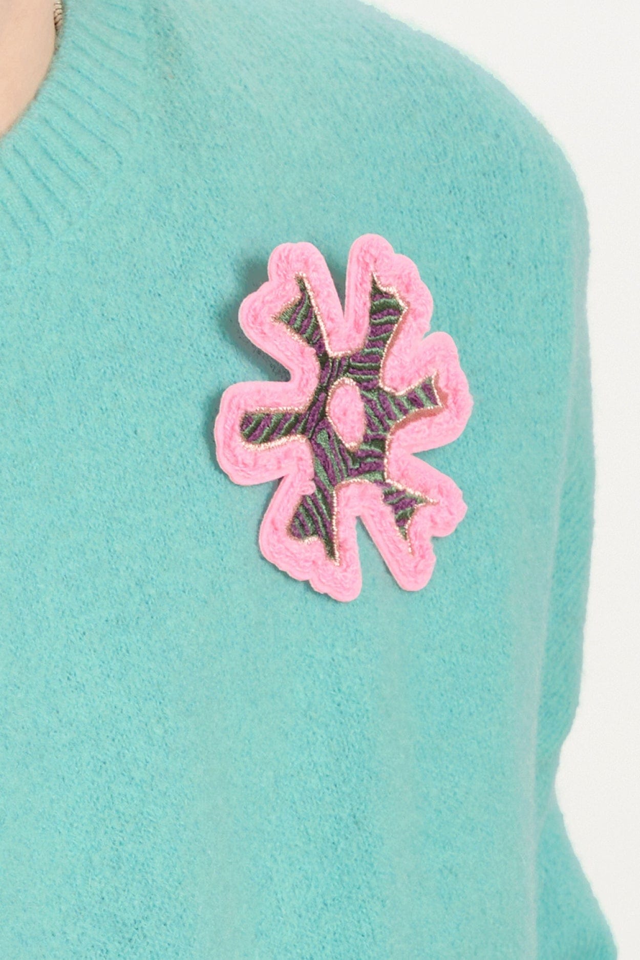 POM Amsterdam Pullovers PULL - Ice Green