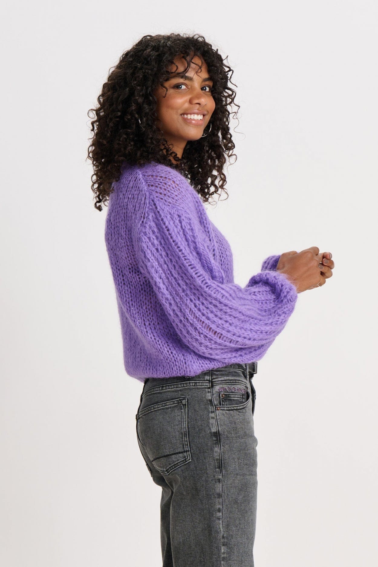 POM Amsterdam Pullovers PULL - Lilac