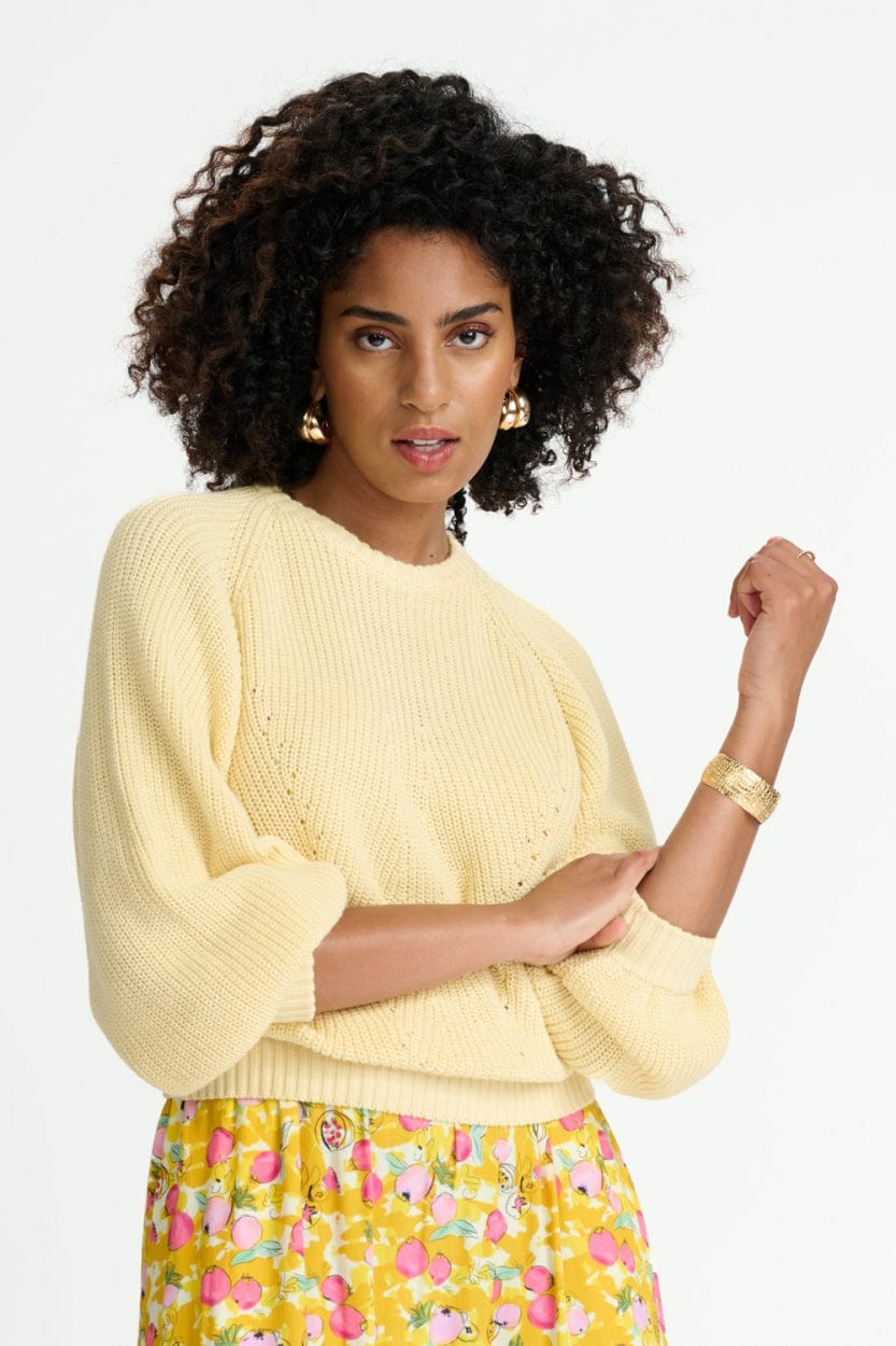 POM Amsterdam Pullovers PULL - Sundaze Yellow