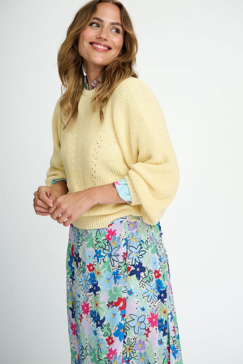POM Amsterdam Pullovers PULL - Sundaze Yellow