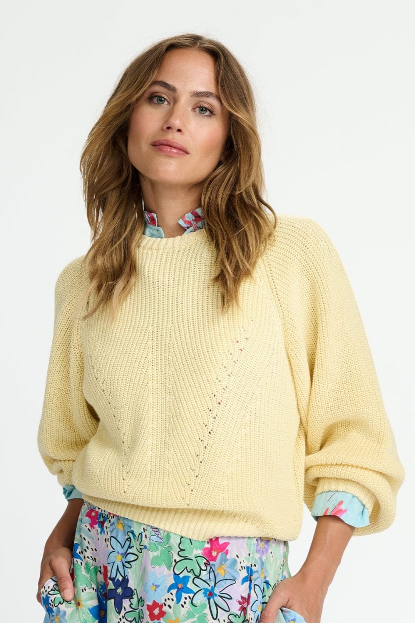 POM Amsterdam Pullovers Yellow / 34 PULL - Sundaze Yellow