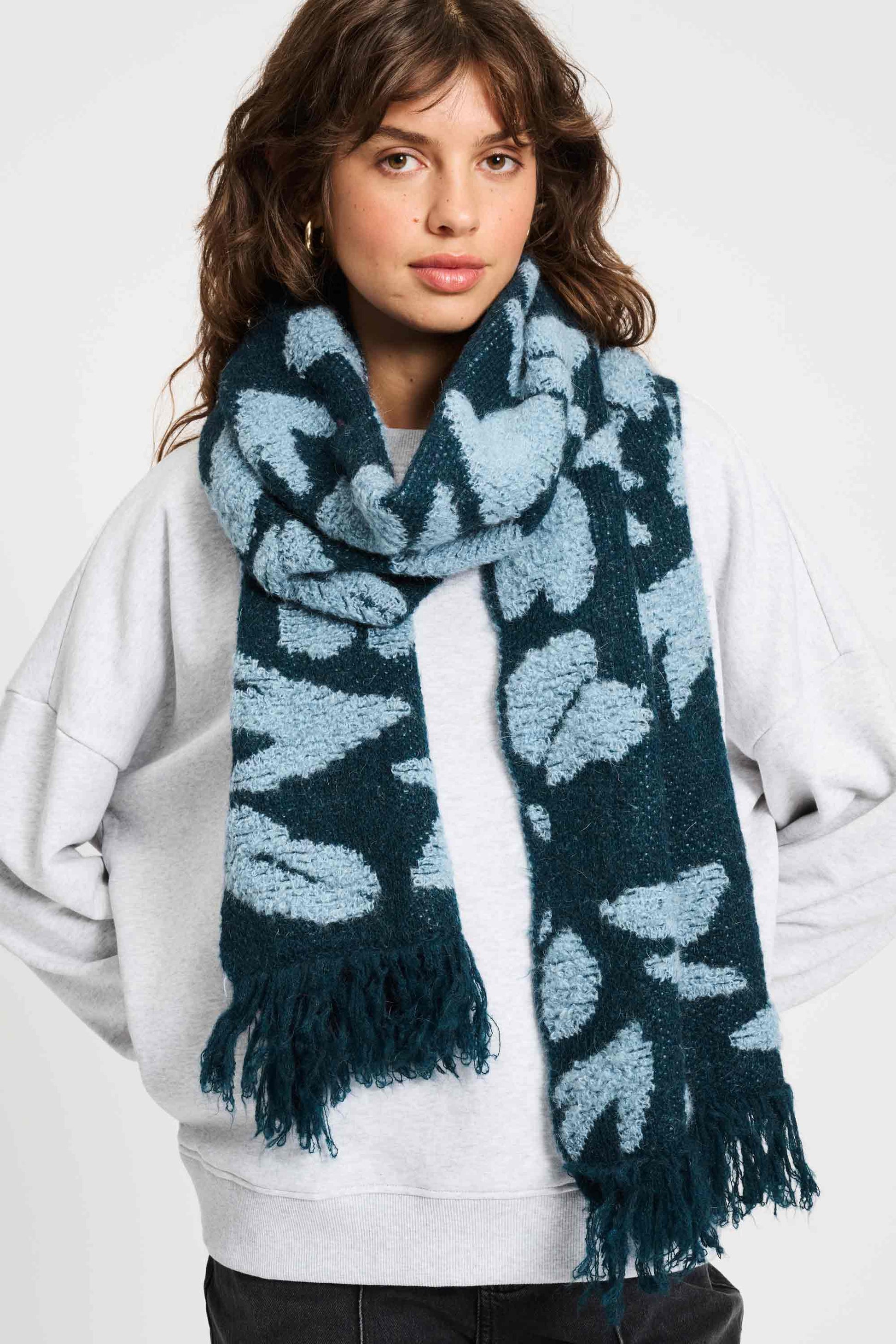 POM Amsterdam Shawls Blue / OS ECHARPE - Dashing Nights