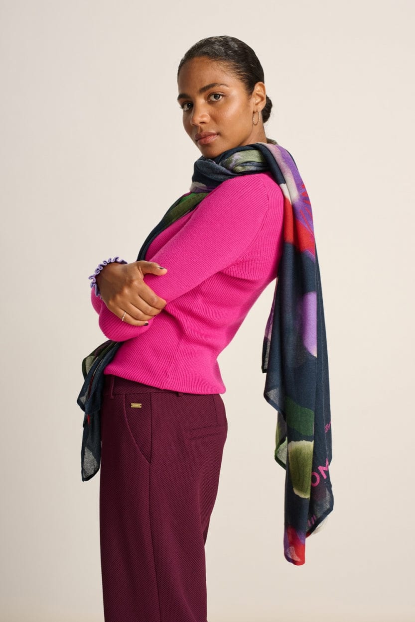 POM Amsterdam Shawls Blue / OS ÉCHARPE - Violets