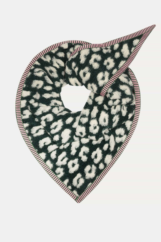 POM Amsterdam Shawls Green / OS ECHARPE - Leopard Green