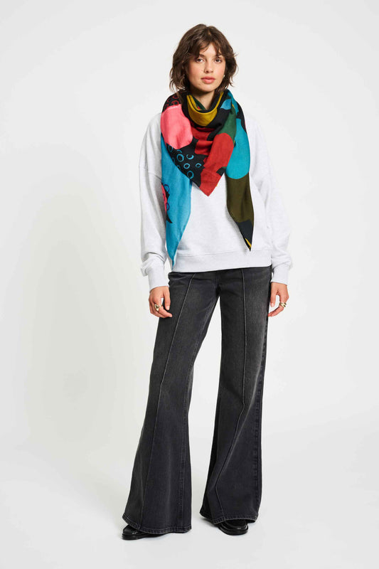 POM Amsterdam Shawls Multi colour / OS ECHARPE - Autumn Garden