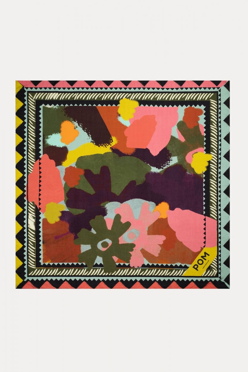 POM Amsterdam Shawls Multi colour / OS ÉCHARPE - Palette de Couleurs