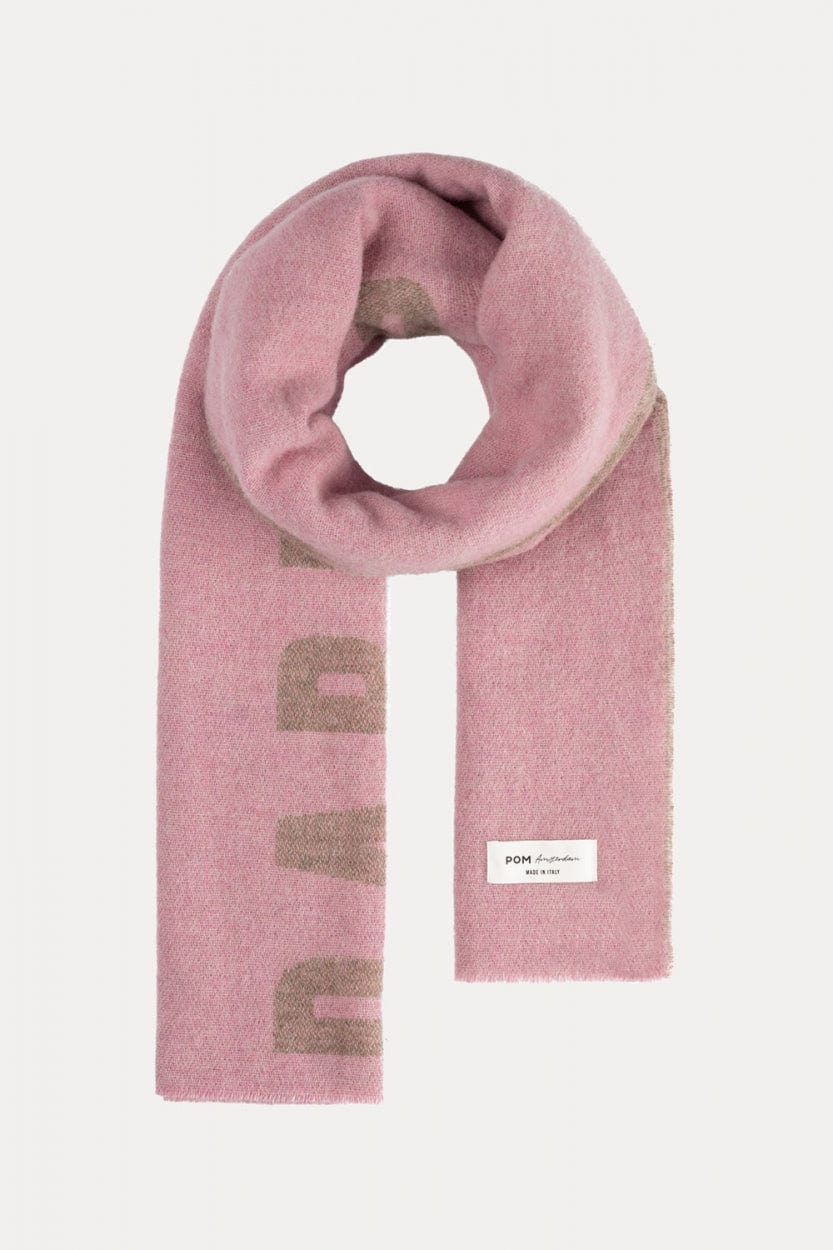 POM Amsterdam Shawls Pink / OS ÉCHARPE - DARE French Pink