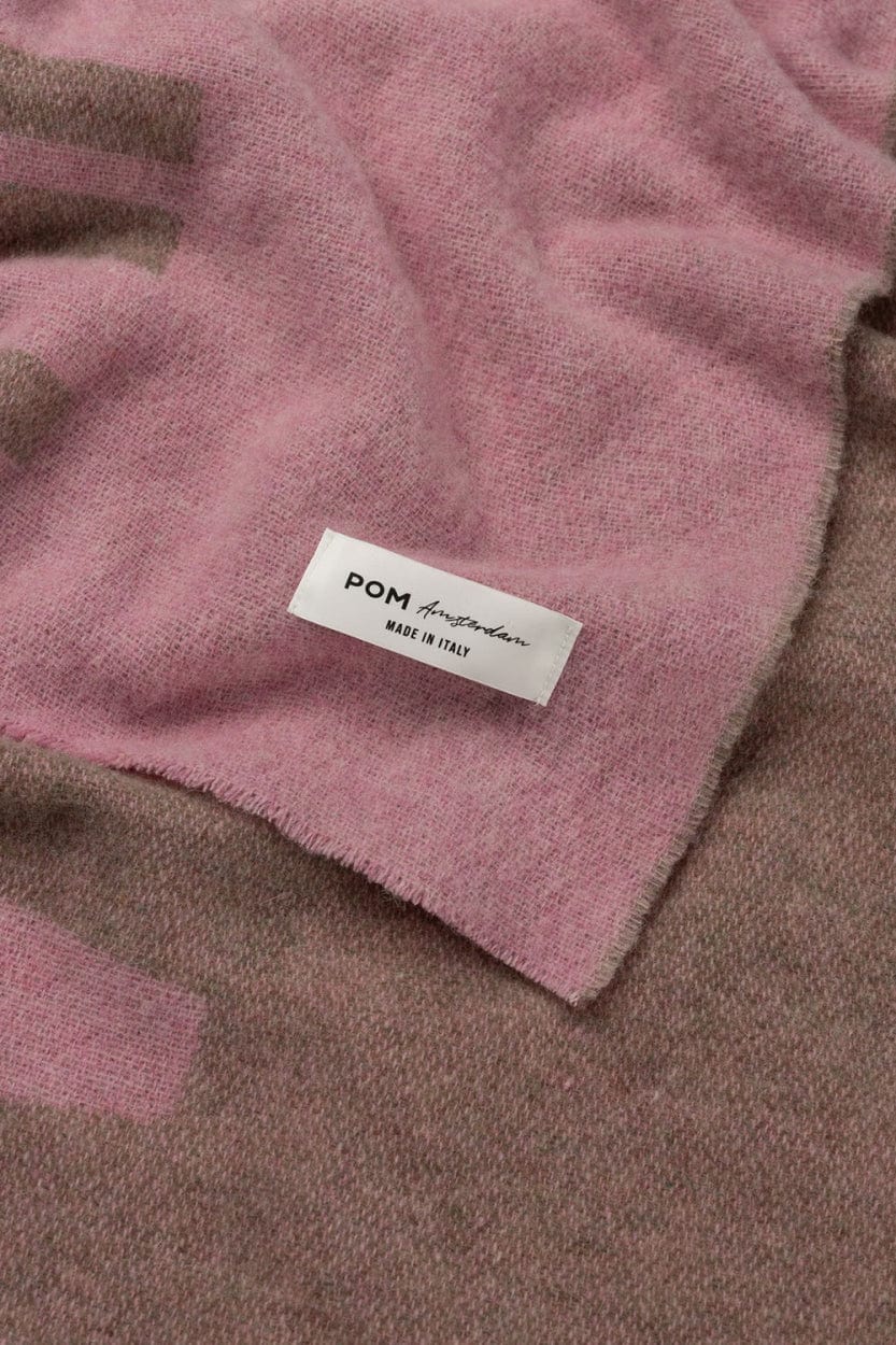 POM Amsterdam Shawls Pink / OS ÉCHARPE - DARE French Pink