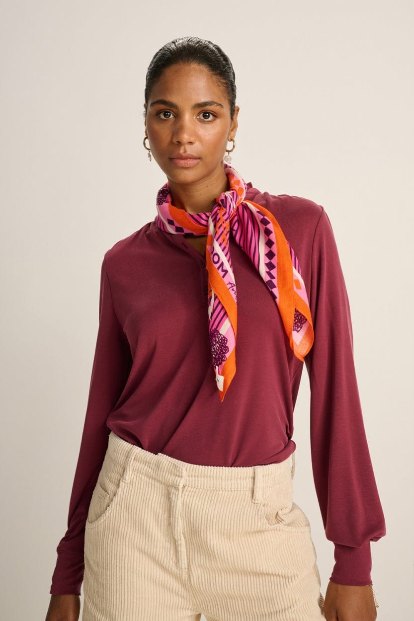 POM Amsterdam Shawls Pink / OS ÉCHARPE - Fantasy Flow