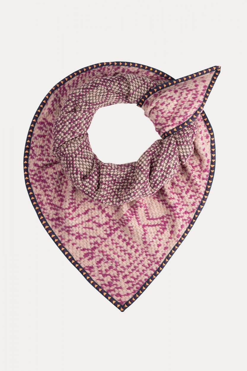 POM Amsterdam Shawls Pink / OS ÉCHARPE - Twinkles Powder Pink