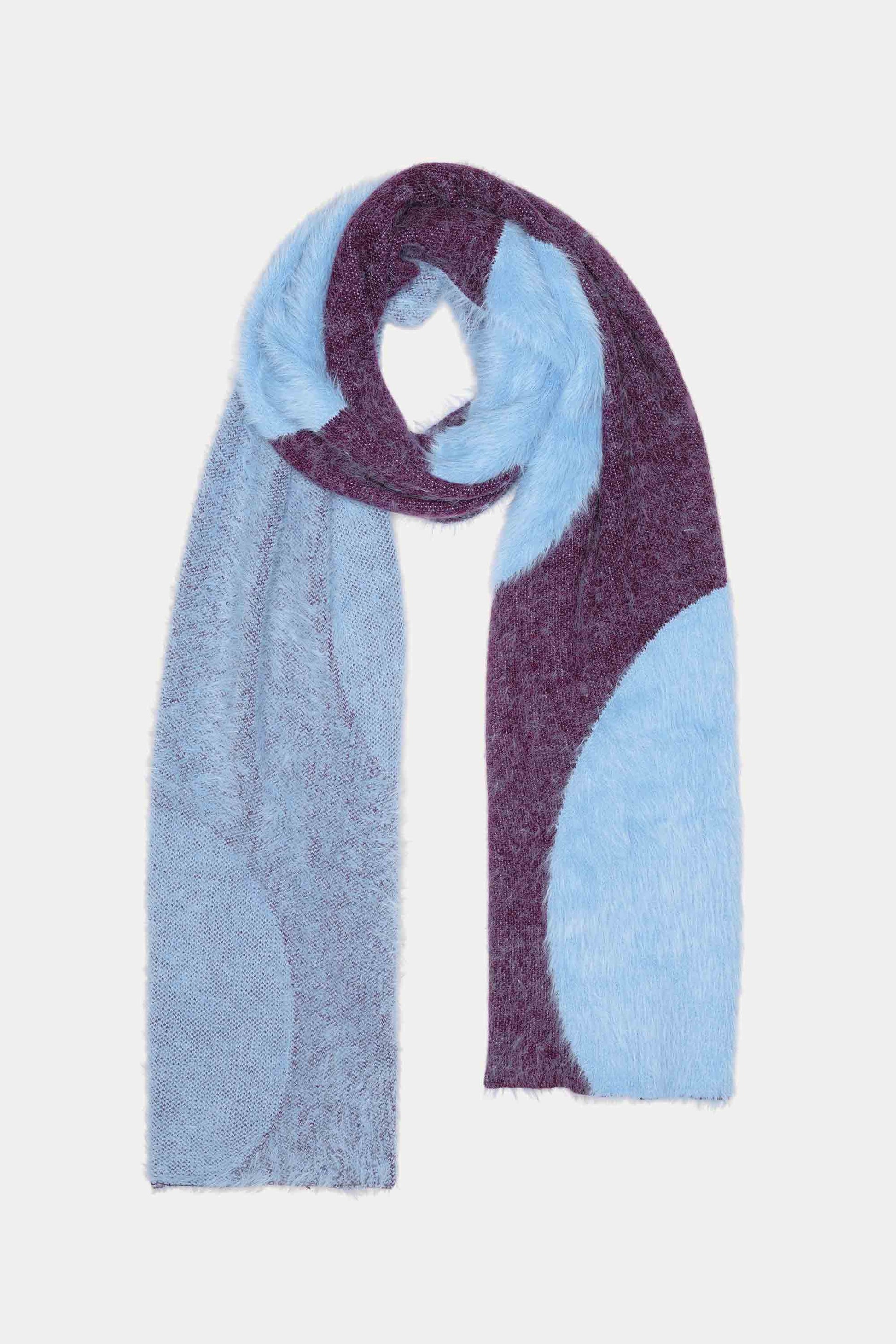 POM Amsterdam Shawls Purple / OS ECHARPE - Dots Plum