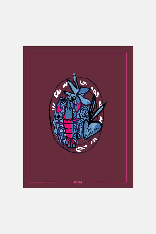 POM Amsterdam Shawls Purple / OS ECHARPE - Le Diner