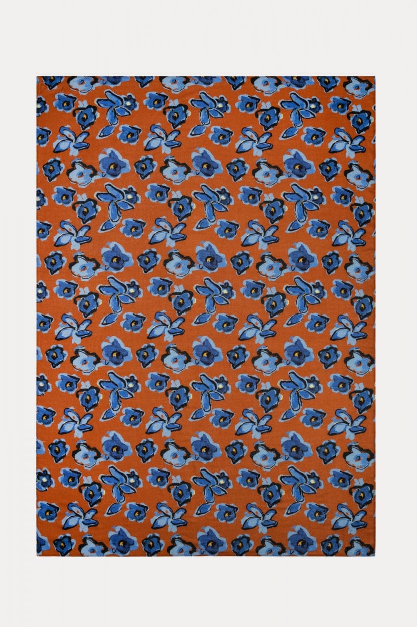 POM Amsterdam Shawls Red / OS ÉCHARPE - Flower Glory Red
