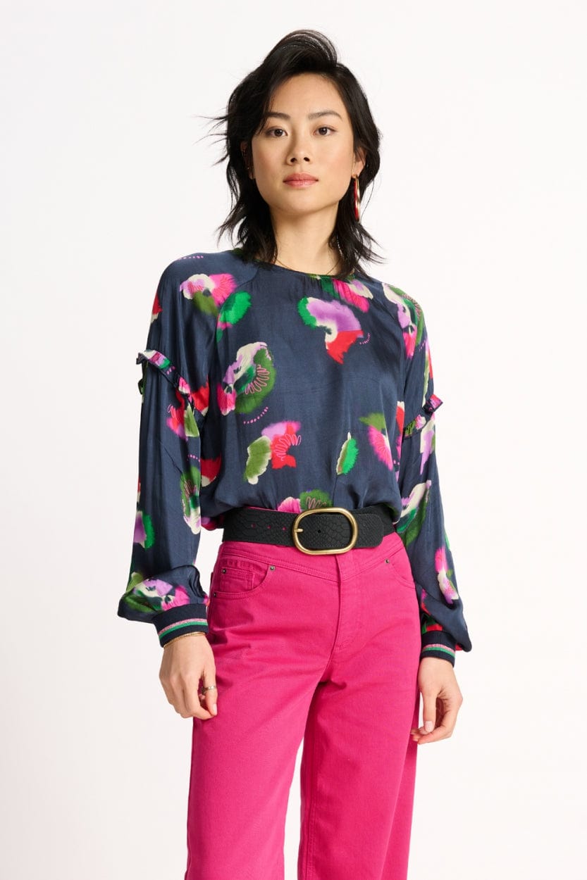 POM Amsterdam Tops Blue / 34 TOP - Violets