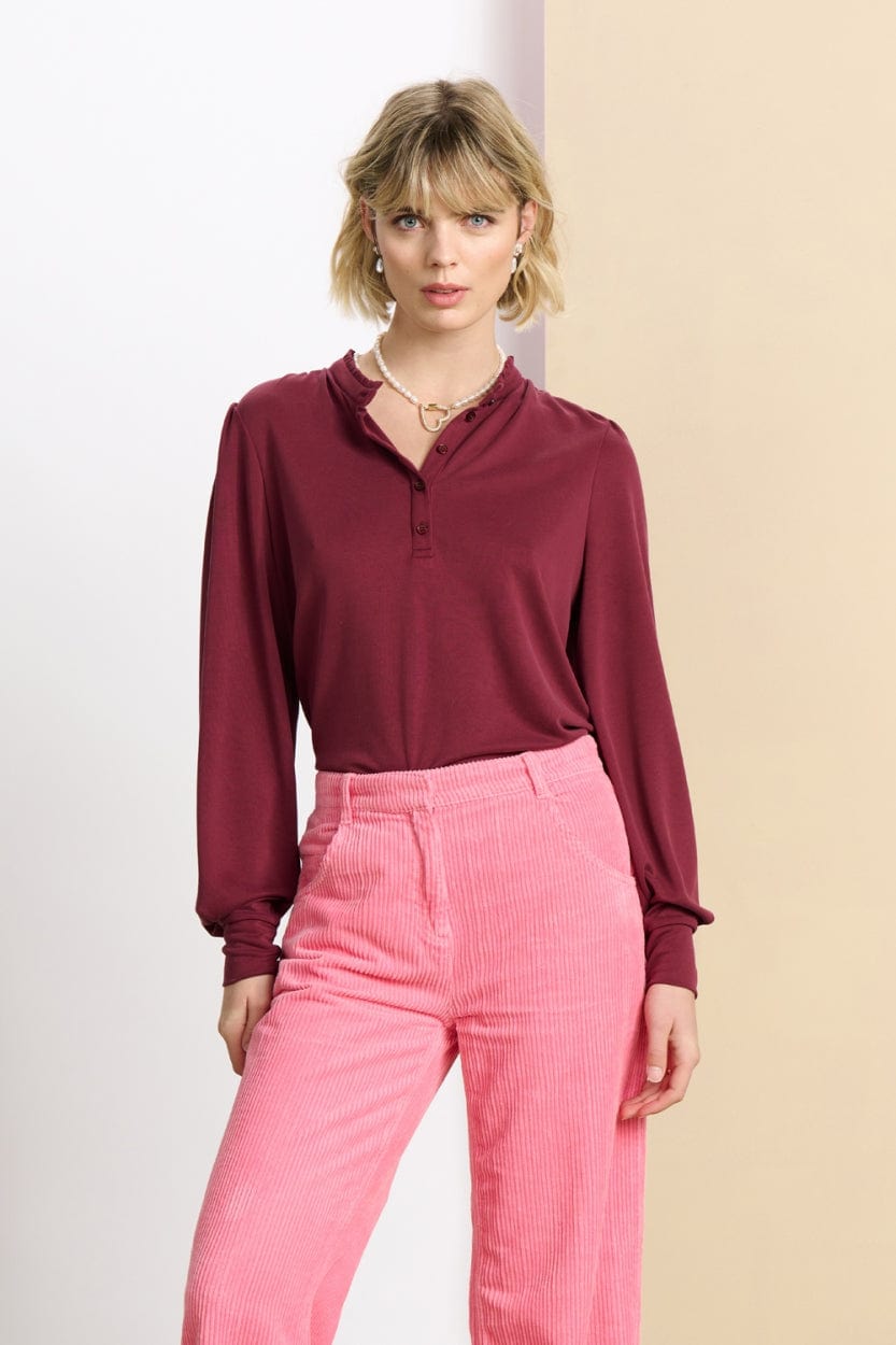 POM Amsterdam Tops Purple / 34 TOP - Winterbloom
