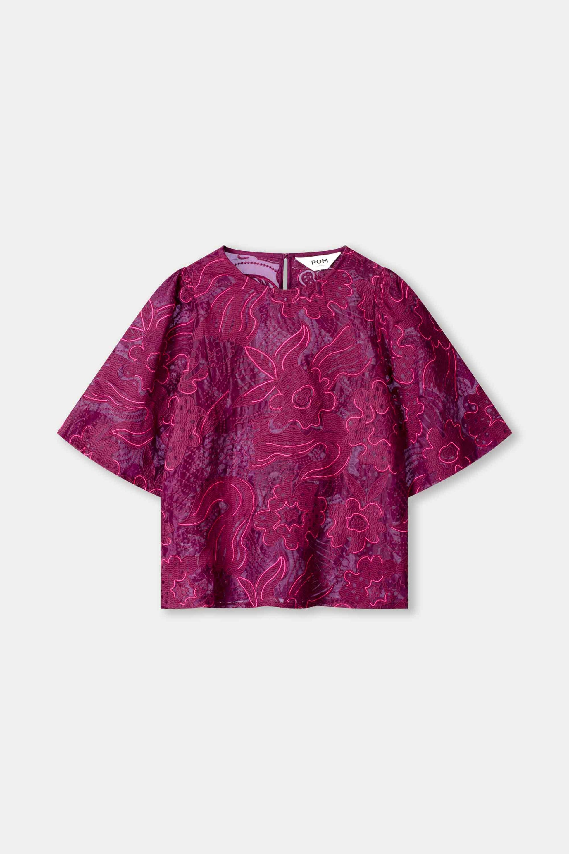 POM Amsterdam Tops TOP - Dashing Plum