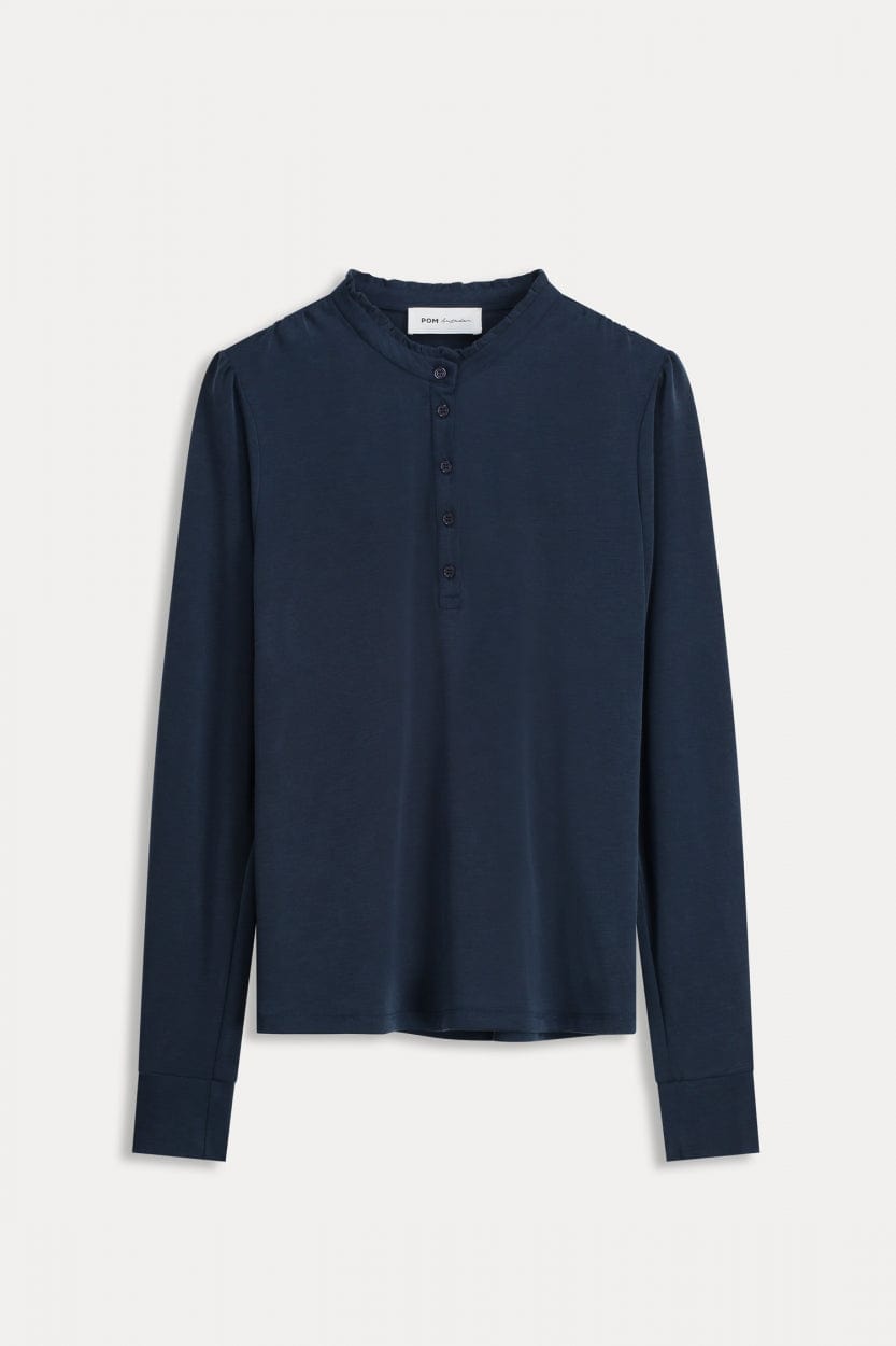 POM Amsterdam Tops TOP - Deep Blue