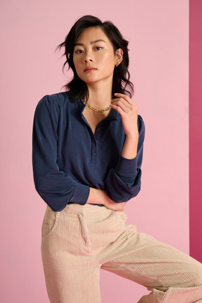 POM Amsterdam Tops TOP - Deep Blue