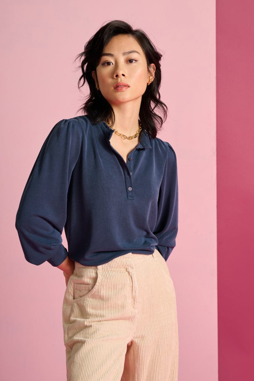 POM Amsterdam Tops TOP - Deep Blue