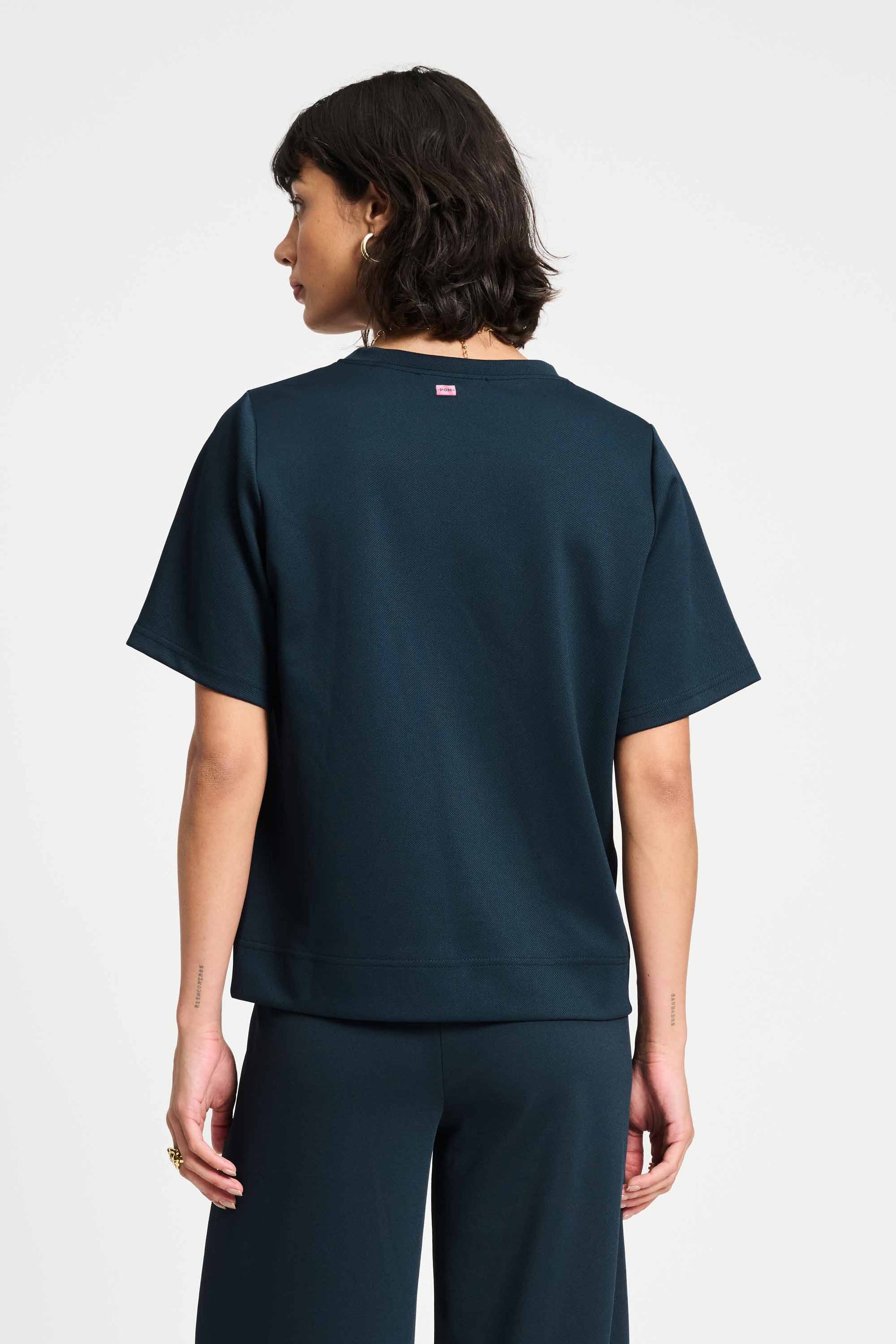 POM Amsterdam Tops TOP - Nina Dark Navy