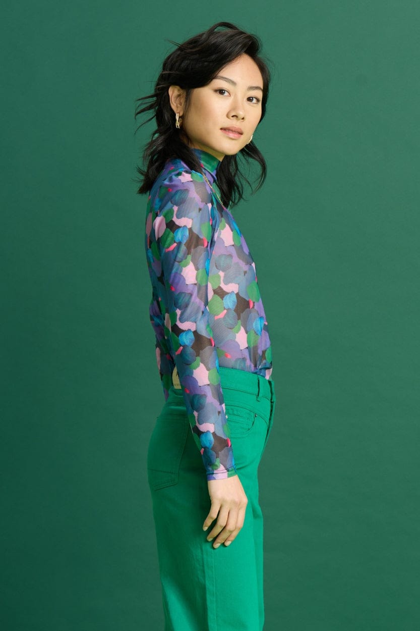 POM Amsterdam Turtlenecks COL ROULÉ - Brushwork Lilac