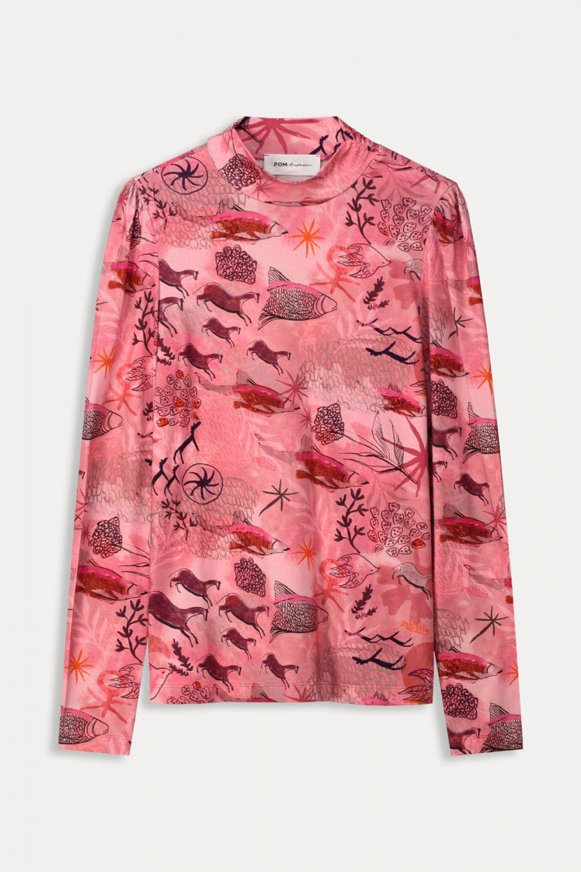 POM Amsterdam Turtlenecks COL ROULÉ - Fantastique Rose