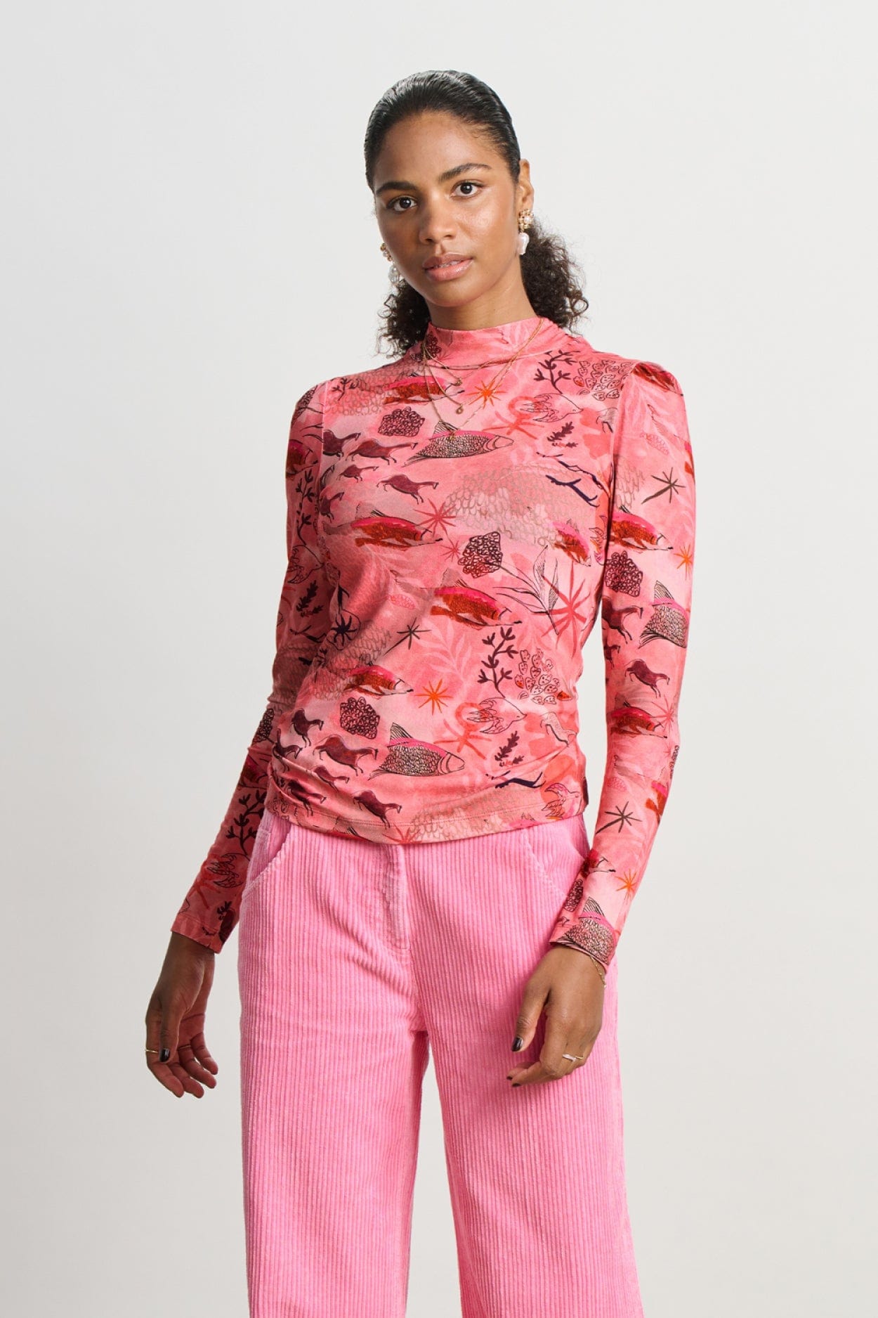 POM Amsterdam Turtlenecks COL ROULÉ - Fantastique Rose