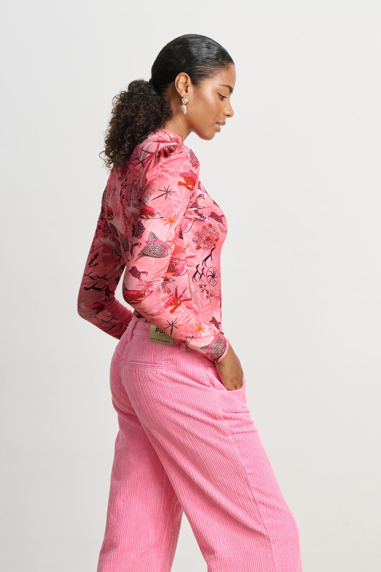 POM Amsterdam Turtlenecks COL ROULÉ - Fantastique Rose