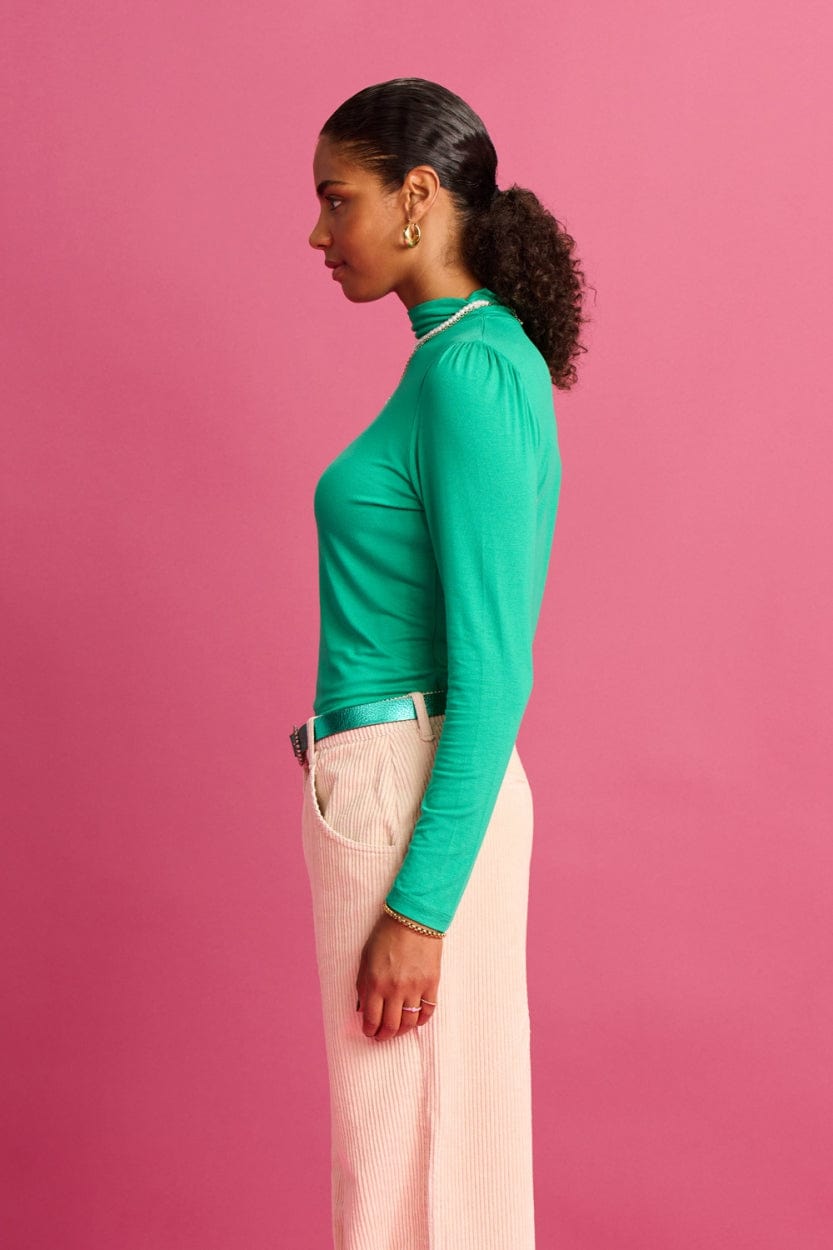 POM Amsterdam Turtlenecks COL ROULÉ - Fern Green