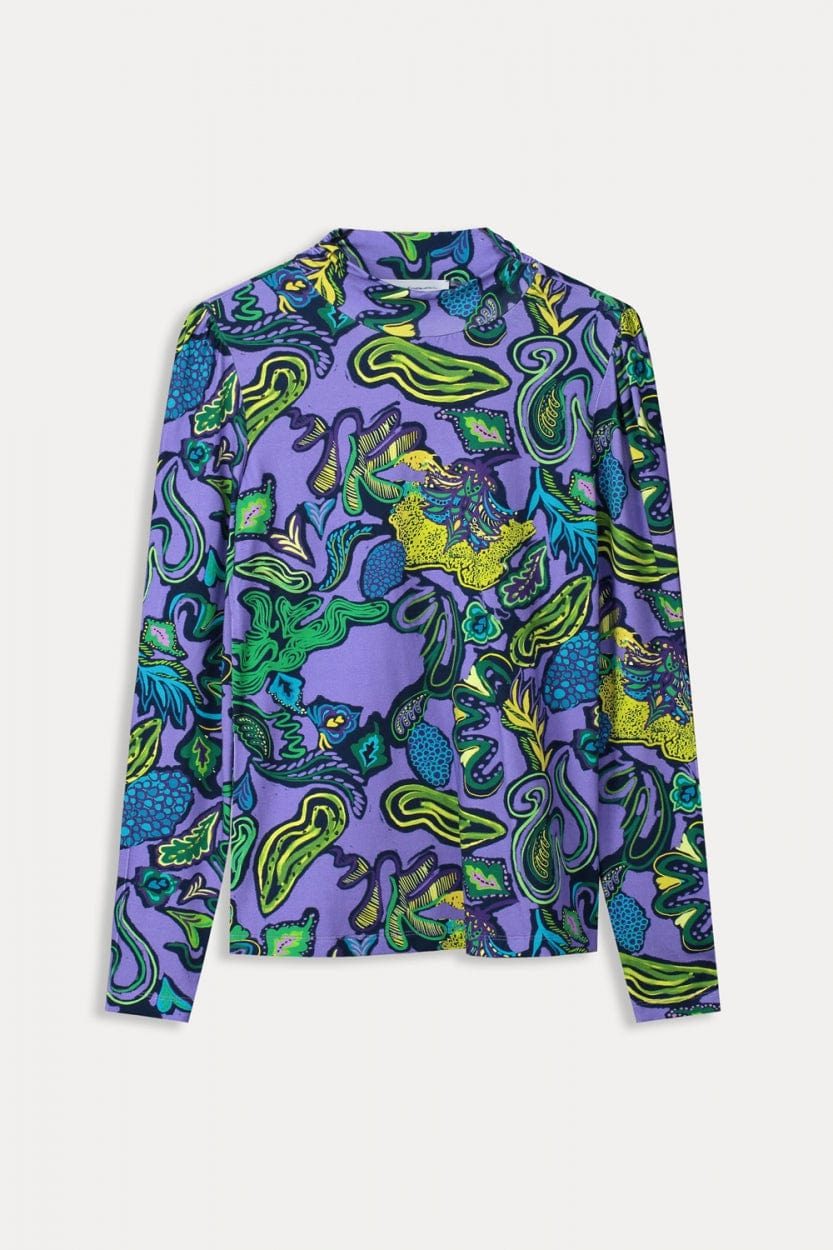 POM Amsterdam Turtlenecks COL ROULÉ - Full Glow Lilac