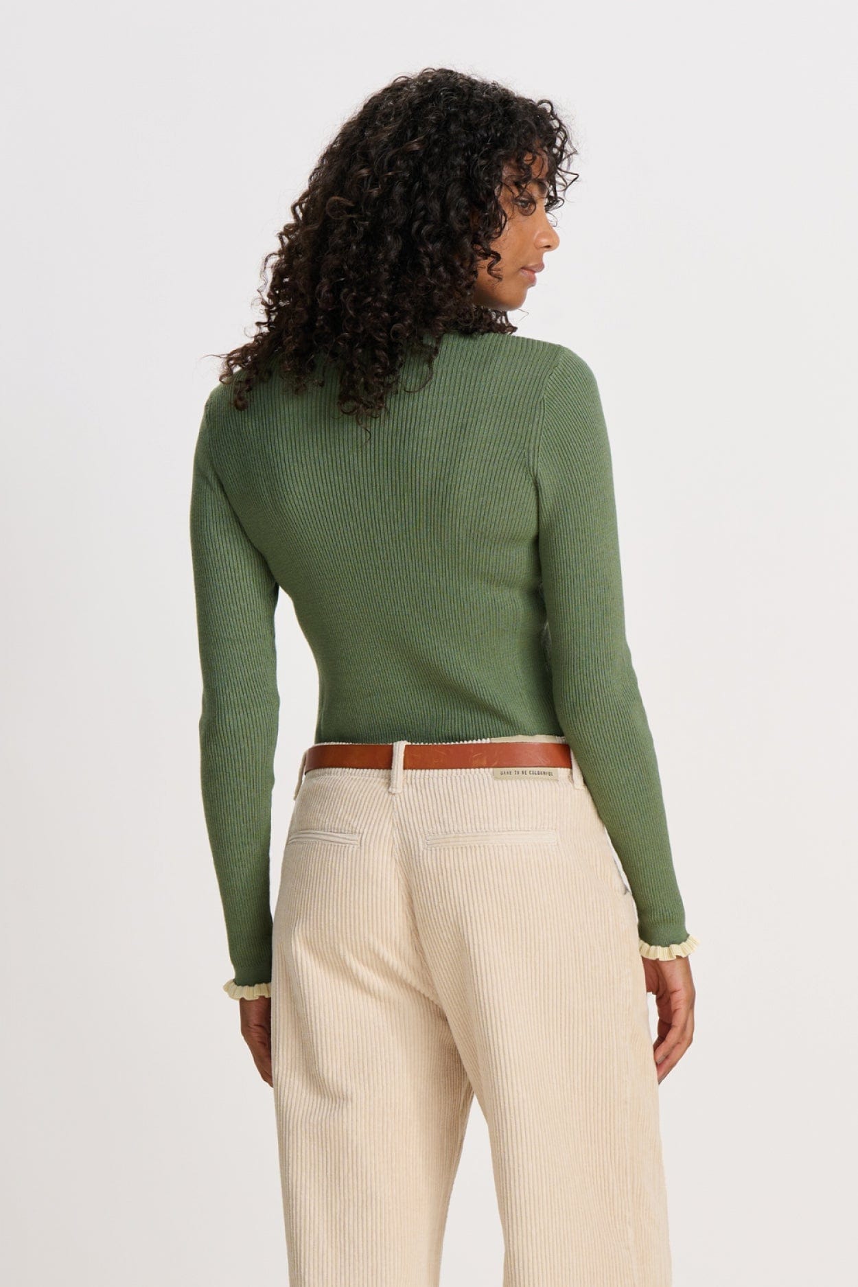 POM Amsterdam Turtlenecks COL ROULÉ - Mythical Green