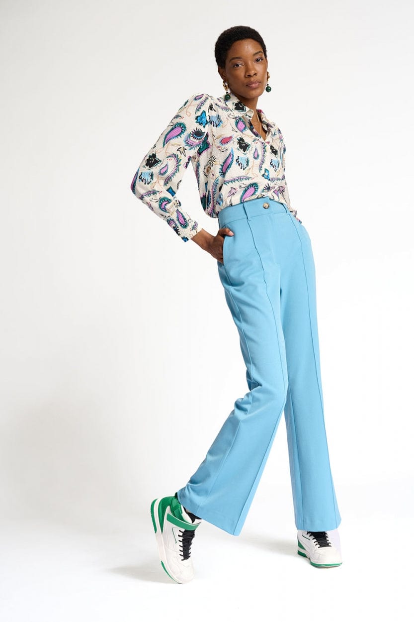POM Amsterdam Blouses BLOUSE - Tides Ecru