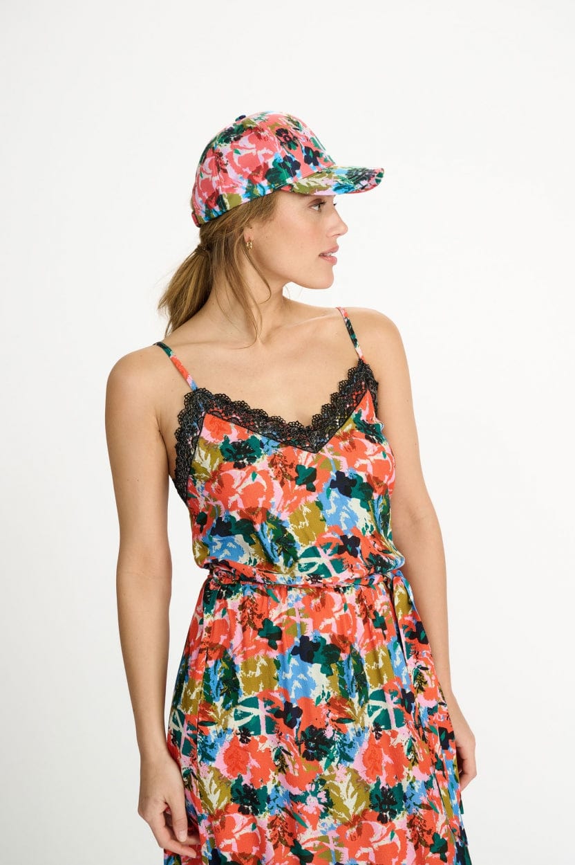 POM Amsterdam Hats Multi colour / OS CASQUETTE - Flower Palette