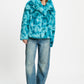 VESTE - Cleo Teal Green Animal