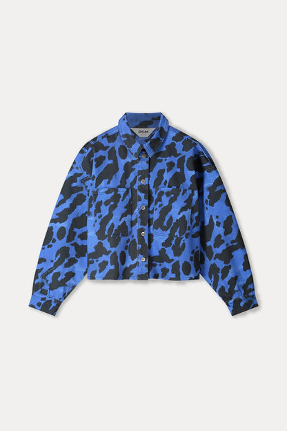 BLOUSE - Yuki Animal Eternal Blue