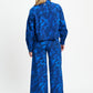 BLOUSE - Yuki Animal Eternal Blue