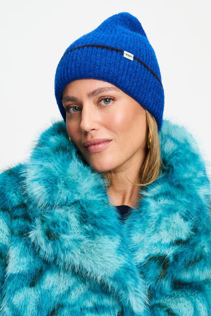 POM Amsterdam Accessoires Blue / OS BEANIE - Hanna Eternal Blue