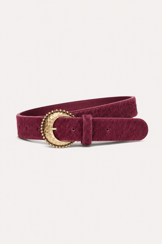 POM Amsterdam Belts BELT - Raya Dark Plum